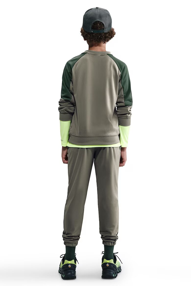 Nike Спортен екип с лого Каки/Бял