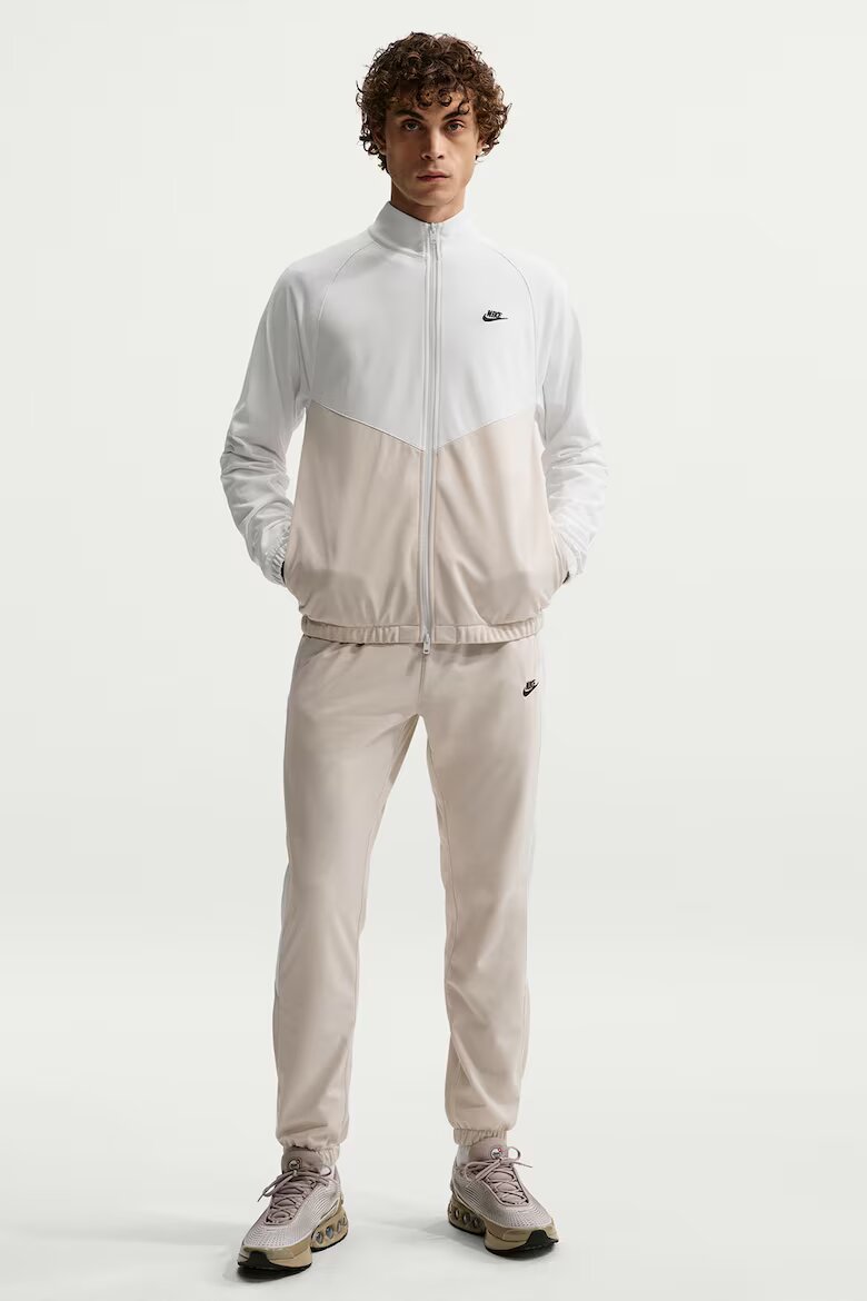 Nike Спортен екип с лого Слонова кост/Бял/Крем