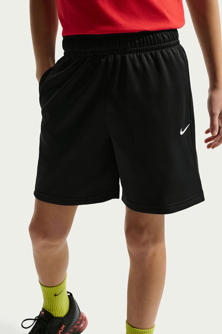 Nike Спортен екип с ръкави реглан и монограм Черен