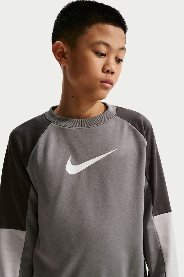 Nike Спортен екип с ръкави реглан и монограм Tъмносив