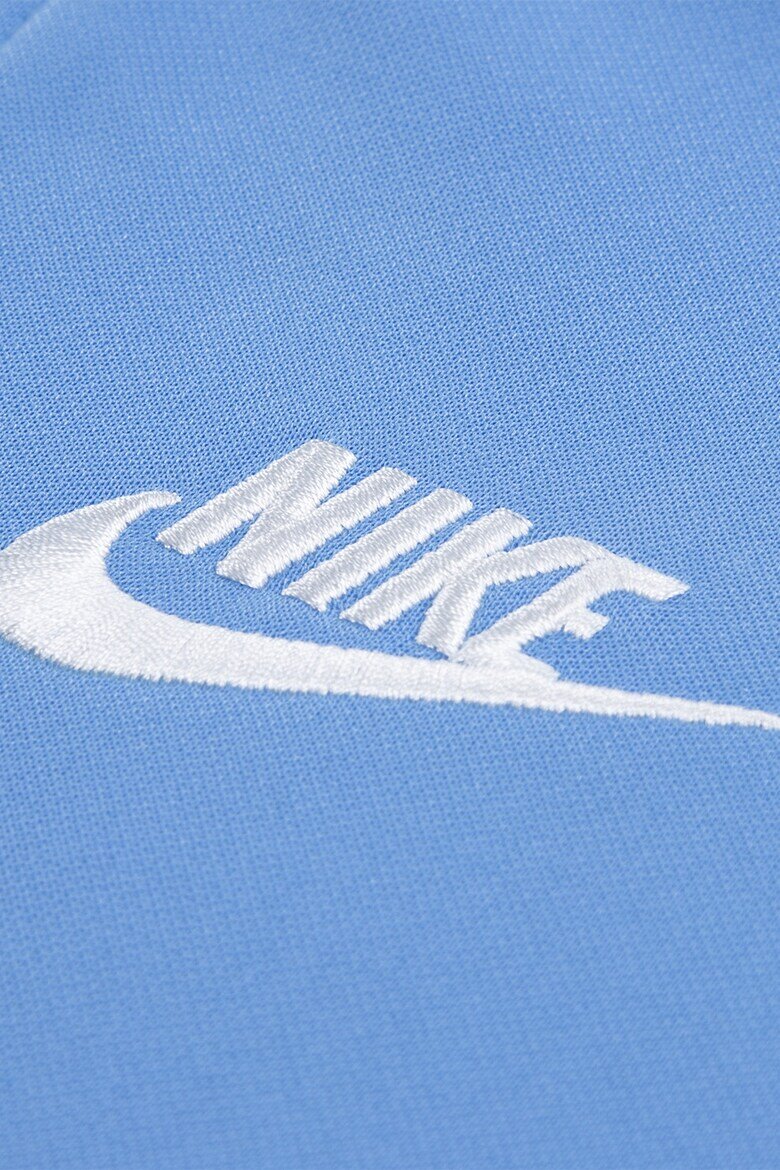 Nike Спортен екип с цип и лого Пастелносин/Бял