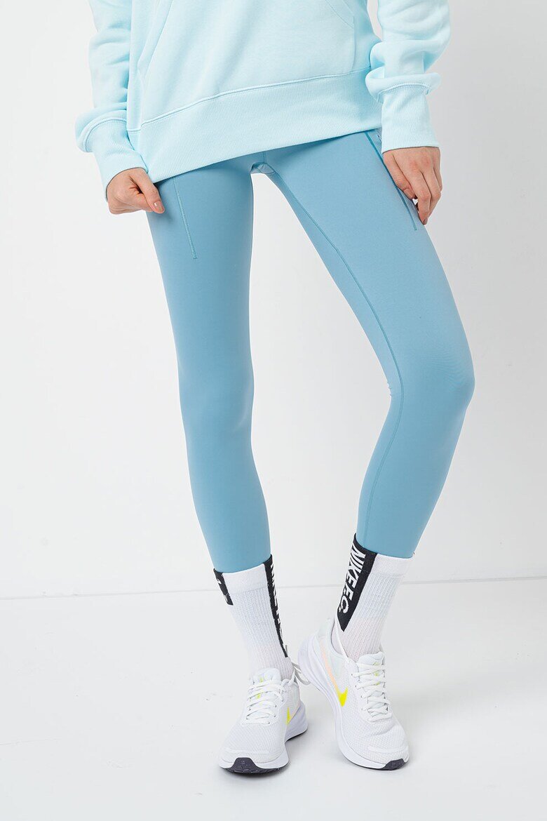 Nike Спортен клин Go Firm-Support Тюркоаз