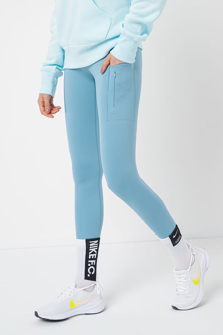 Nike Спортен клин Go Firm-Support Тюркоаз