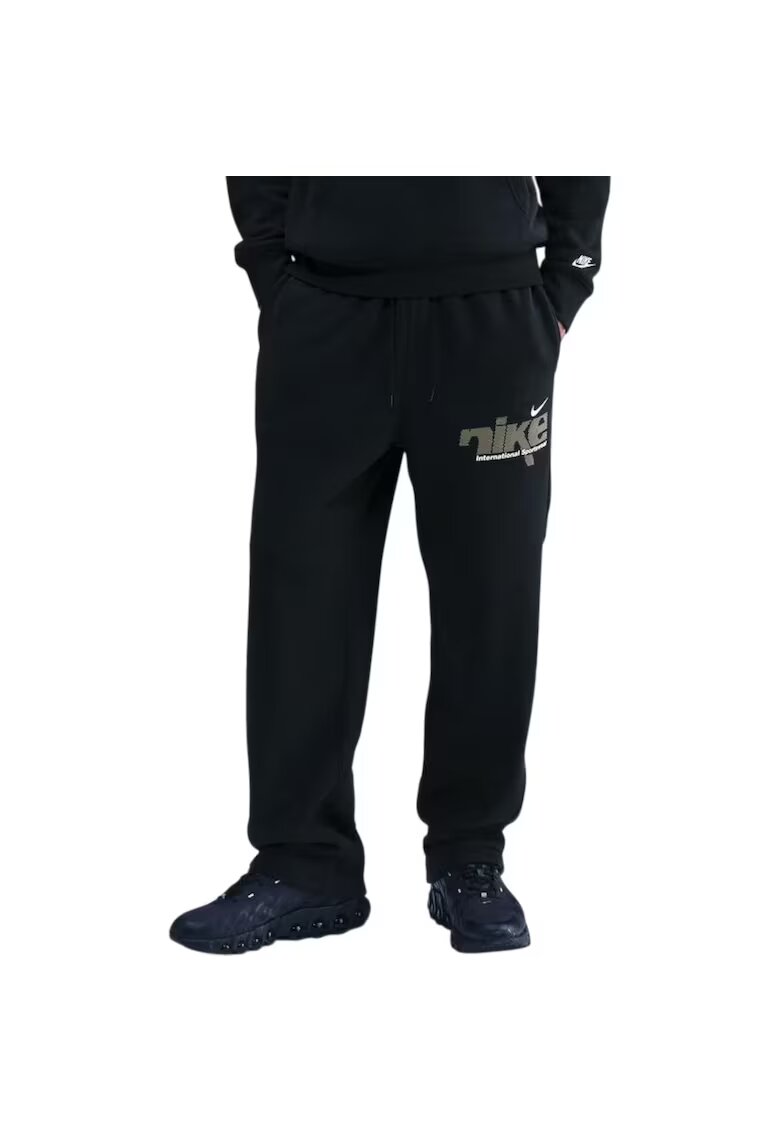Nike Спортен панталон Club Bungee Swoosh Sport -