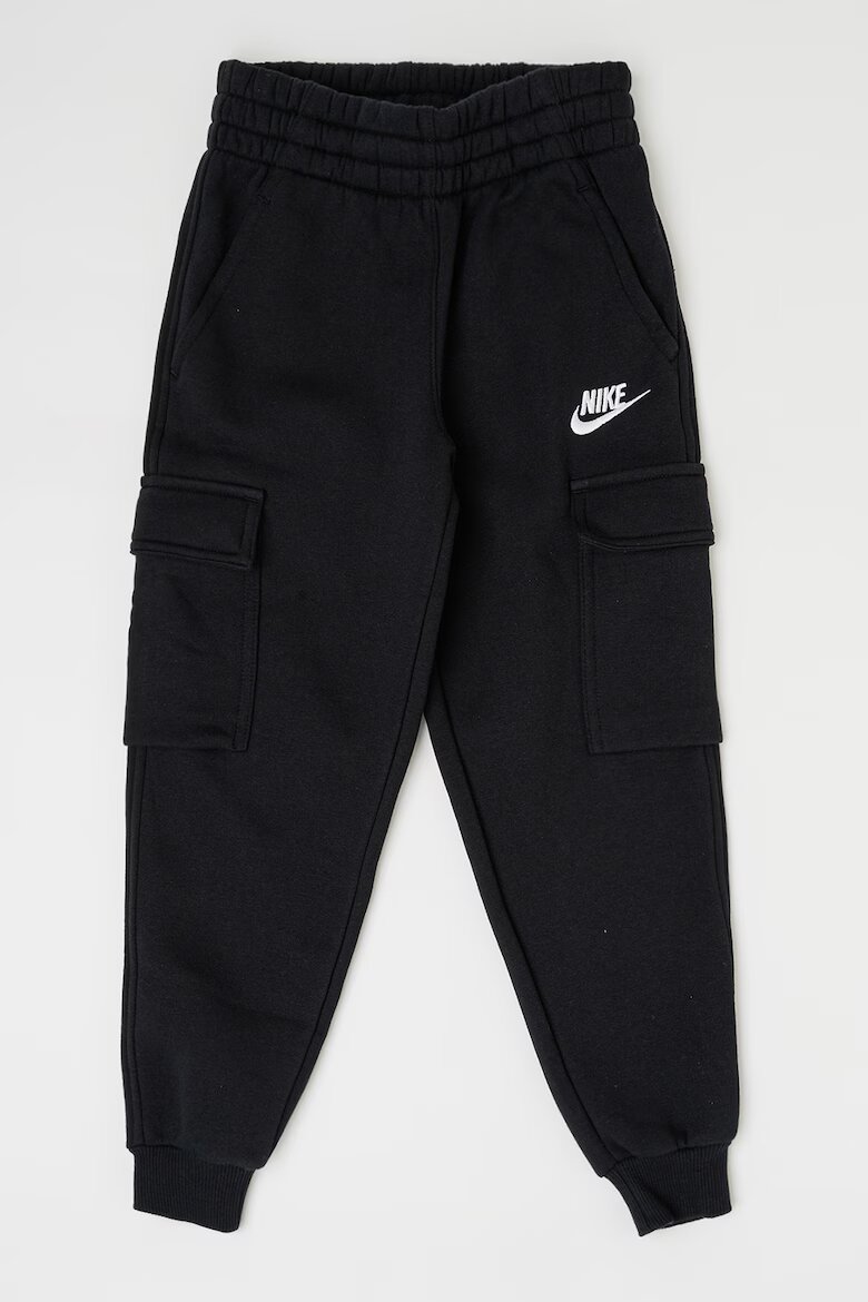 Nike Спортен панталон карго Sportswear Club Черен