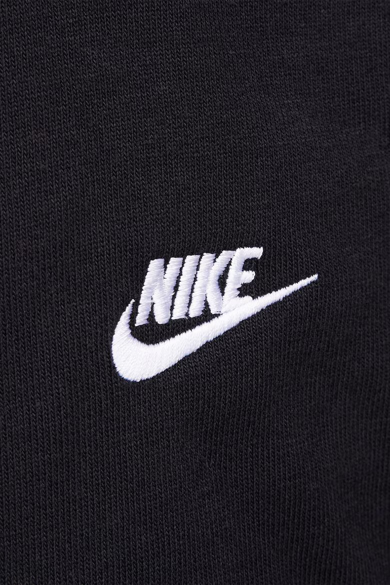 Nike Спортен панталон с връзка и средновисока талия Черен