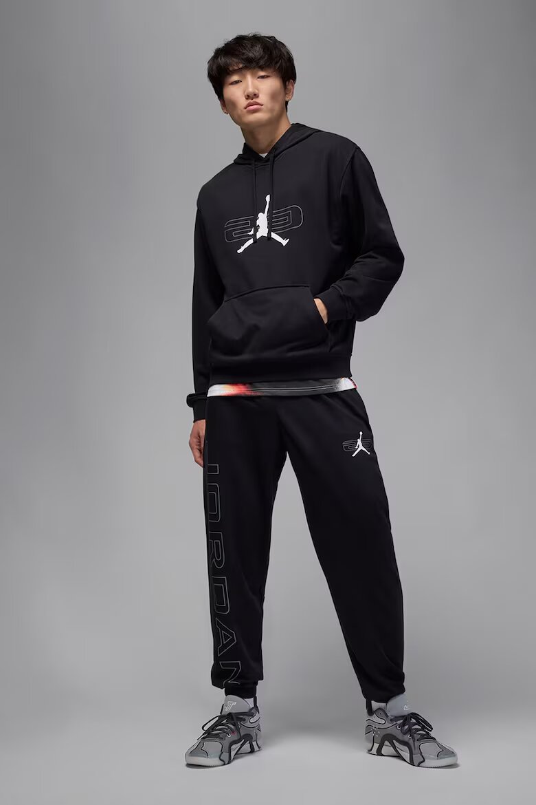 Nike Спортен панталон с връзки Черен