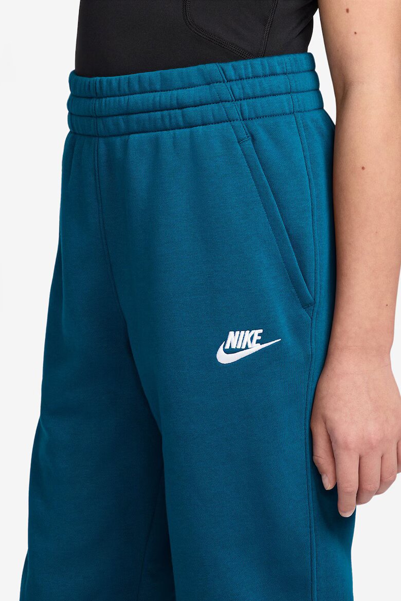 Nike Спортен панталон Sportswear Club със скосени джобове Син