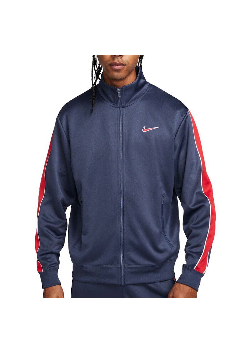 Nike Спортна тениска FN0257-437 - мъжка - тъмносиня