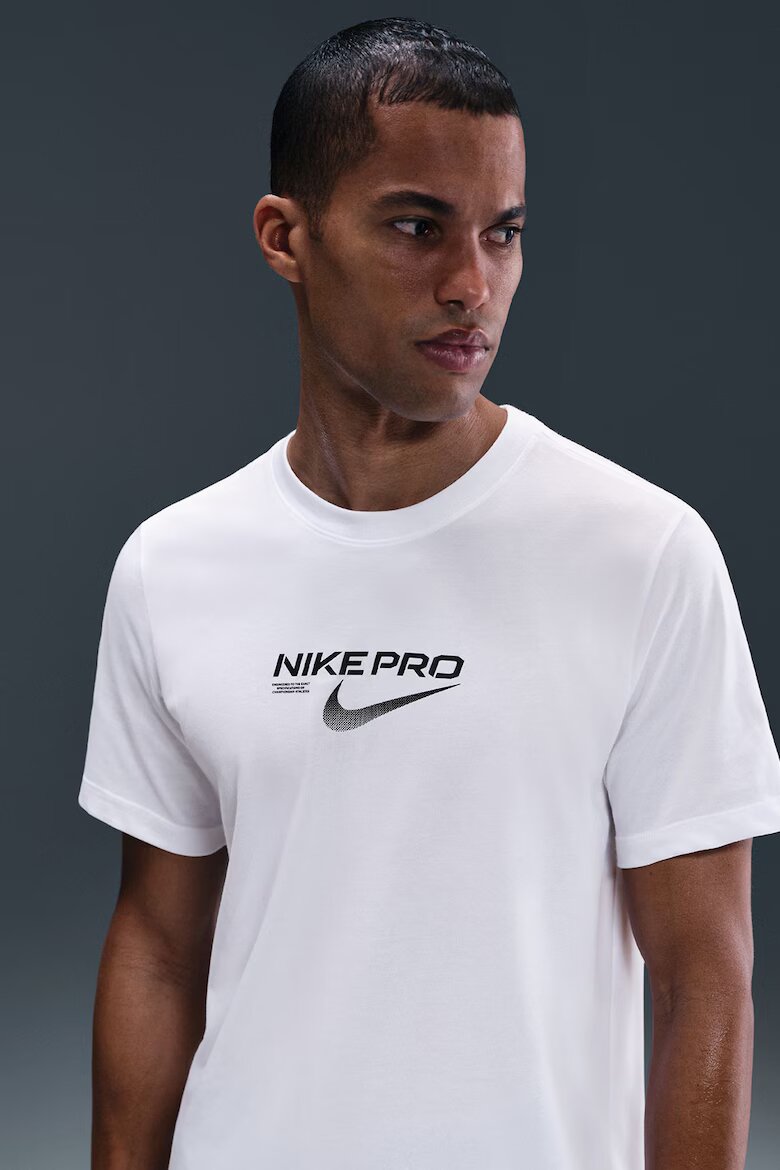 Nike Спортна тениска с Dri-FIT Бял