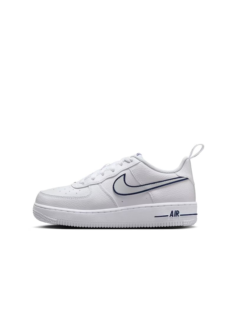 Nike Спортни обувки - Air Force 1 Lv8 Gs Jdt - Естествена кожа -