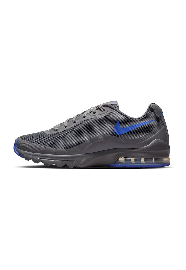 Nike Спортни обувки Air Max Invigor с мрежа - Бял/Черен/Антрацитно сиво