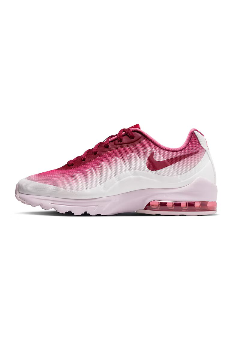 Nike Спортни обувки Air Max Invigor с мрежести зони - Бял/Малина