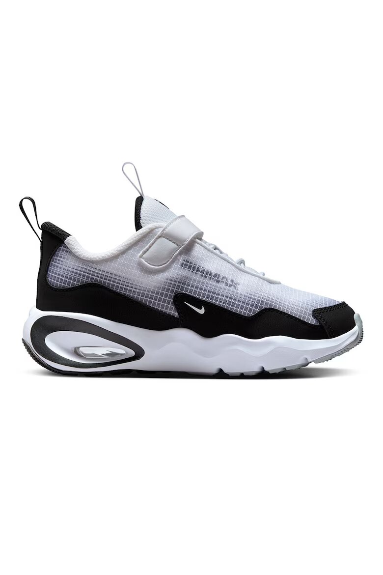 Nike Спортни обувки Air Max Nova с велкро Бял/Черен/Tъмносив