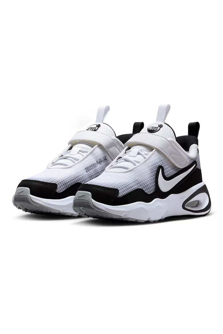 Nike Спортни обувки Air Max Nova с велкро Бял/Черен/Tъмносив