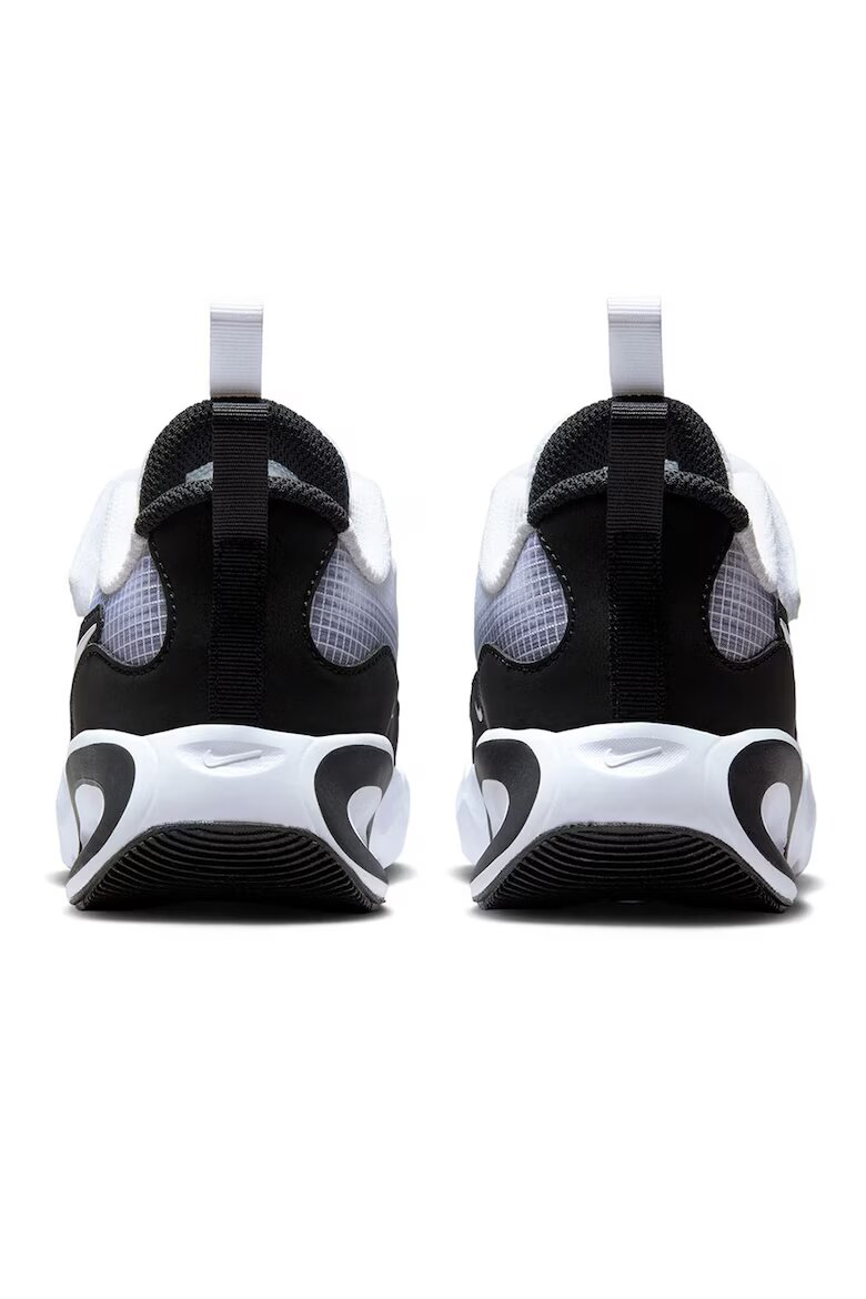 Nike Спортни обувки Air Max Nova с велкро Бял/Черен/Tъмносив