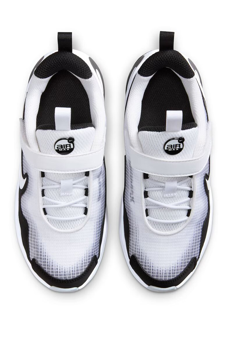 Nike Спортни обувки Air Max Nova с велкро Бял/Черен/Tъмносив