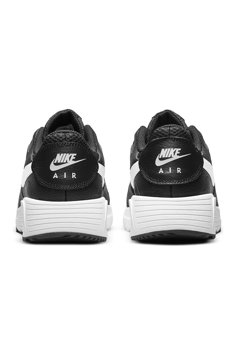 Nike Спортни обувки Air Max с кожа Черен