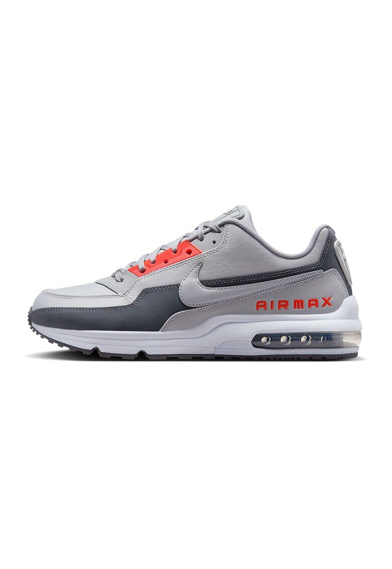Nike Спортни обувки Air Max с кожа и синтетика - Сив/Мандарина