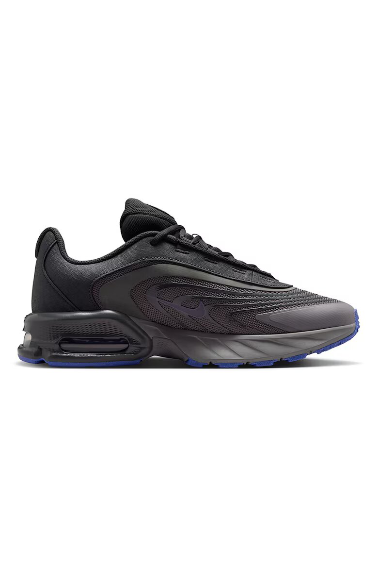 Nike Спортни обувки Air Max с нисък профил Черен/Кралско Синьо
