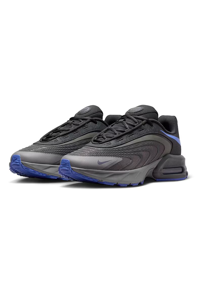 Nike Спортни обувки Air Max с нисък профил Черен/Кралско Синьо