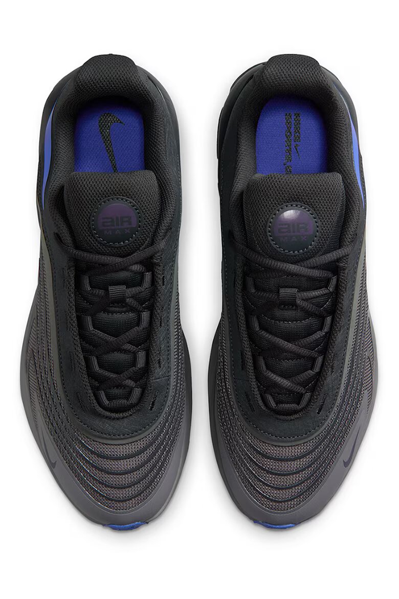 Nike Спортни обувки Air Max с нисък профил Черен/Кралско Синьо