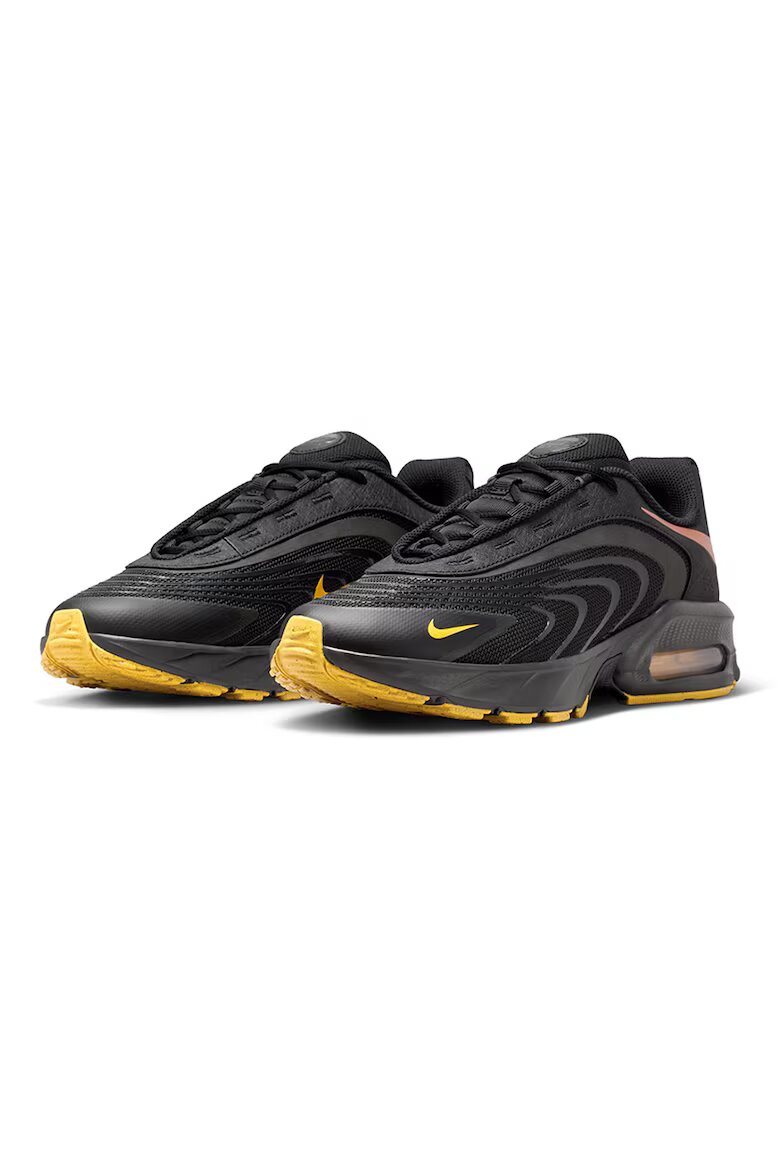 Nike Спортни обувки Air Max с нисък профил Черен/Земен