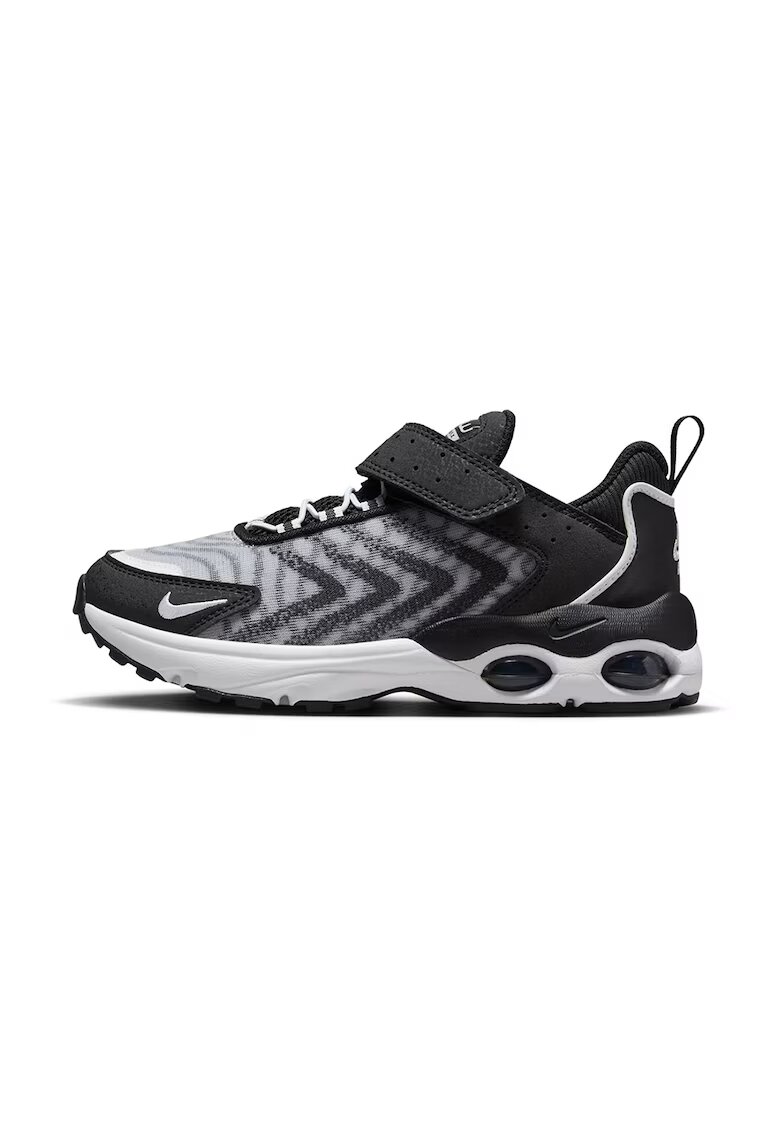 Nike Спортни обувки Air Max с велкро - Черен/Антрацитно сиво