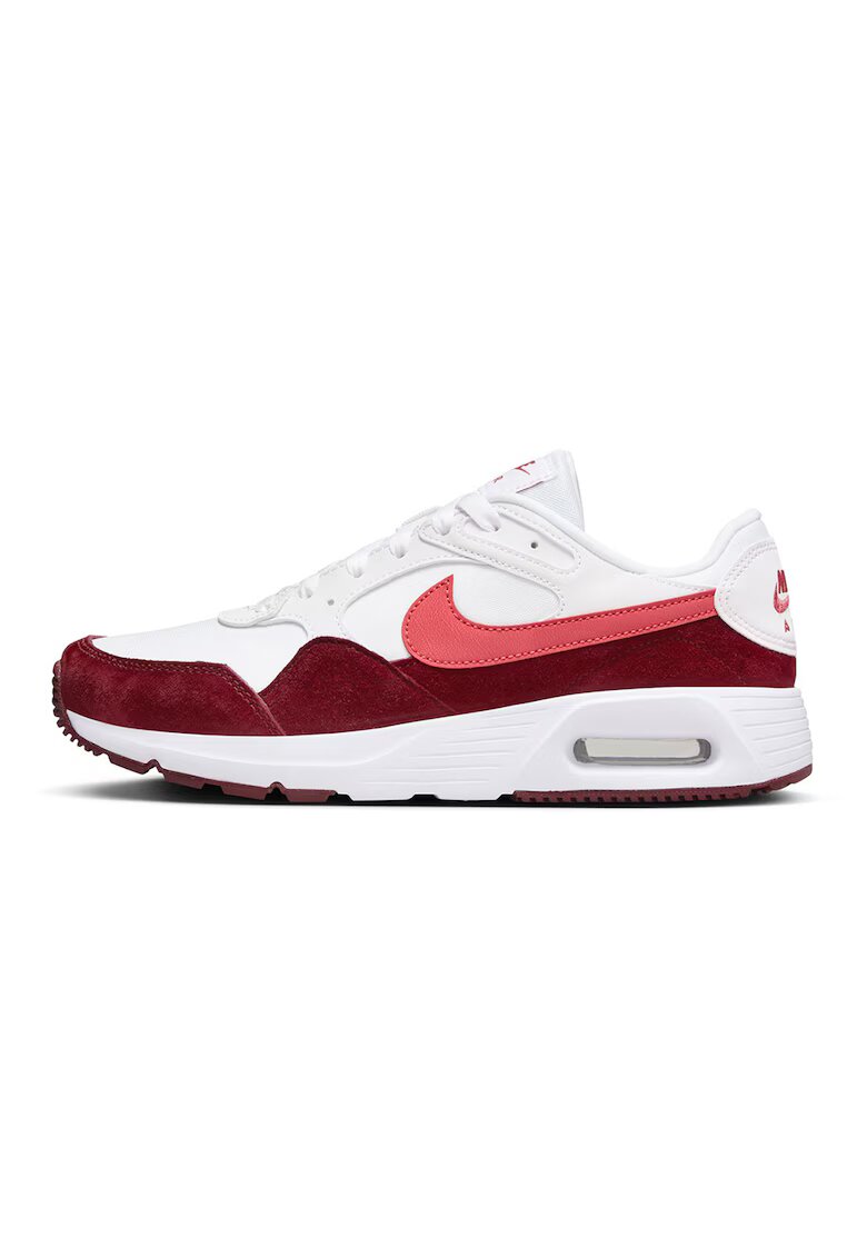 Nike Спортни обувки Air Max SC с велур - Червен/Бял