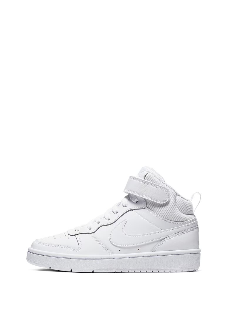 Nike Спортни обувки Court Borough 2 с кожа - Бял