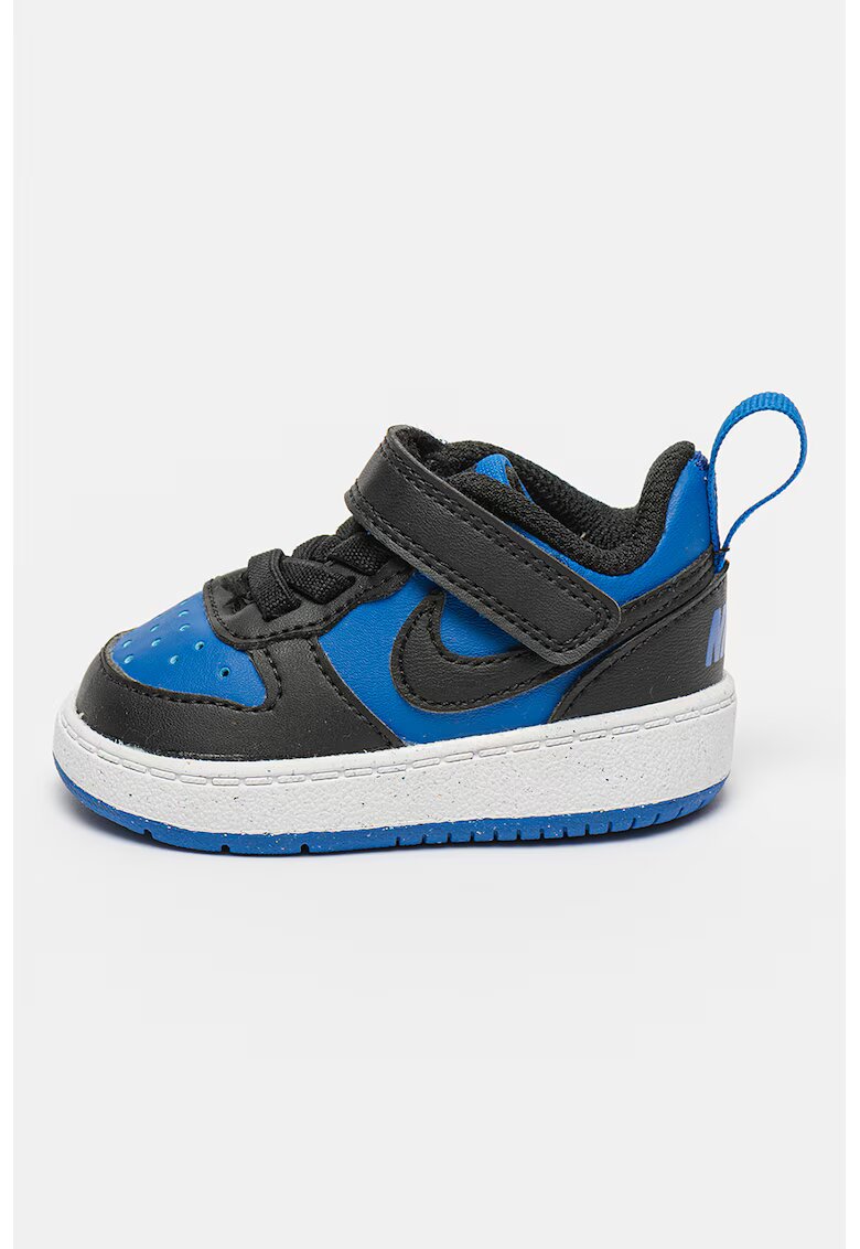 Nike Спортни обувки Court Borough с велкро - Черен/Blue Royal