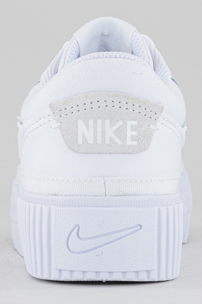 Nike Спортни обувки Court Legacy от кожа и еко кожа Мръснобял