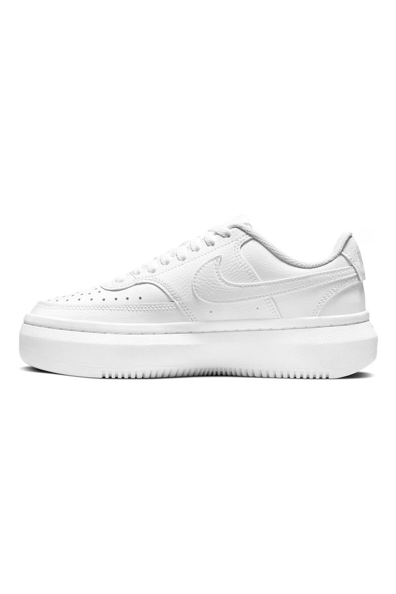 Nike Спортни обувки Court Vision Alta с равна платформа Бял