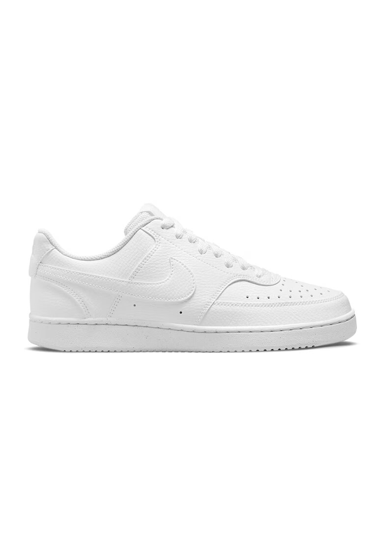 Nike Спортни обувки Court Vision Low Next Nature от еко кожа - Бял