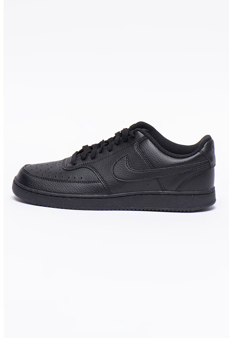 Nike Спортни обувки Court Vision Low Next Nature от еко кожа - Onyx Black
