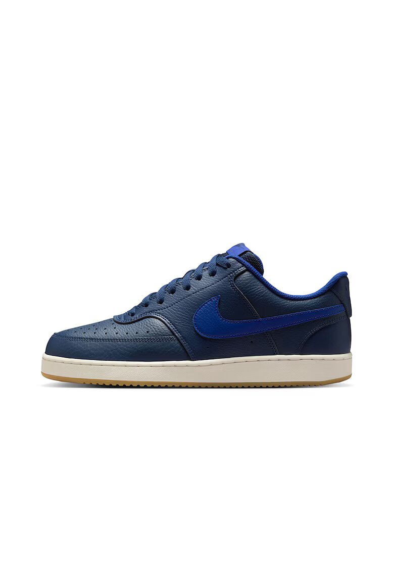 Nike Спортни обувки Court Vision Low с кожа