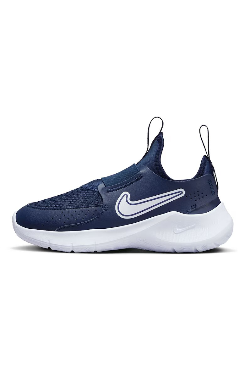 Nike Спортни обувки Flex Runner 3 с лесно обуване и кожа Бял/Ултрамарин синьо
