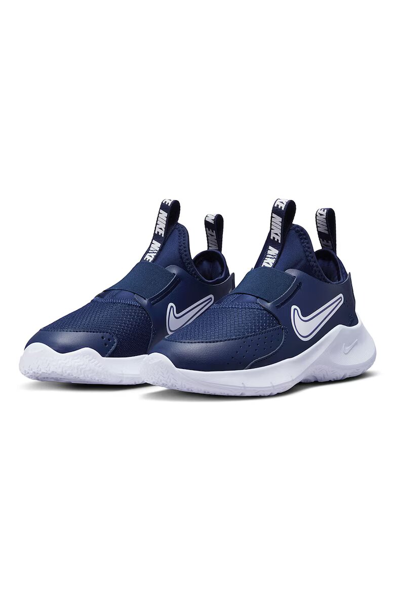 Nike Спортни обувки Flex Runner 3 с лесно обуване и кожа Бял/Ултрамарин синьо