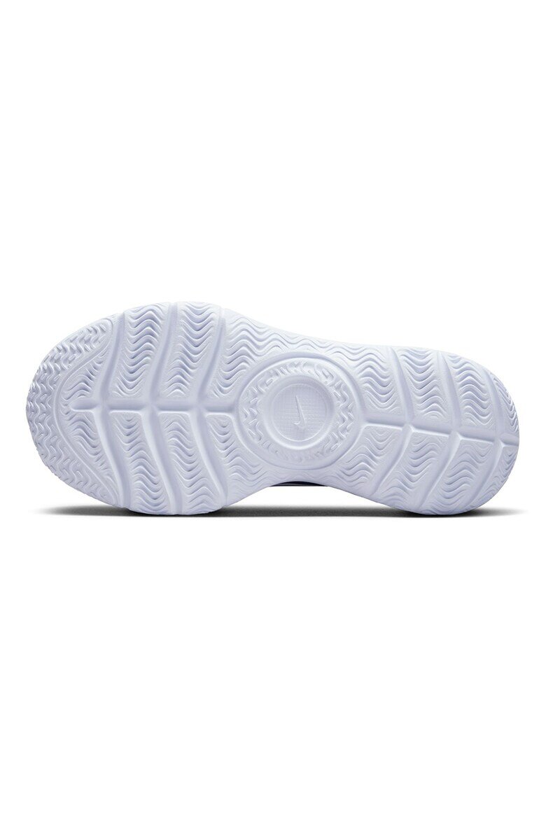 Nike Спортни обувки Flex Runner 3 с лесно обуване и кожа Бял/Ултрамарин синьо