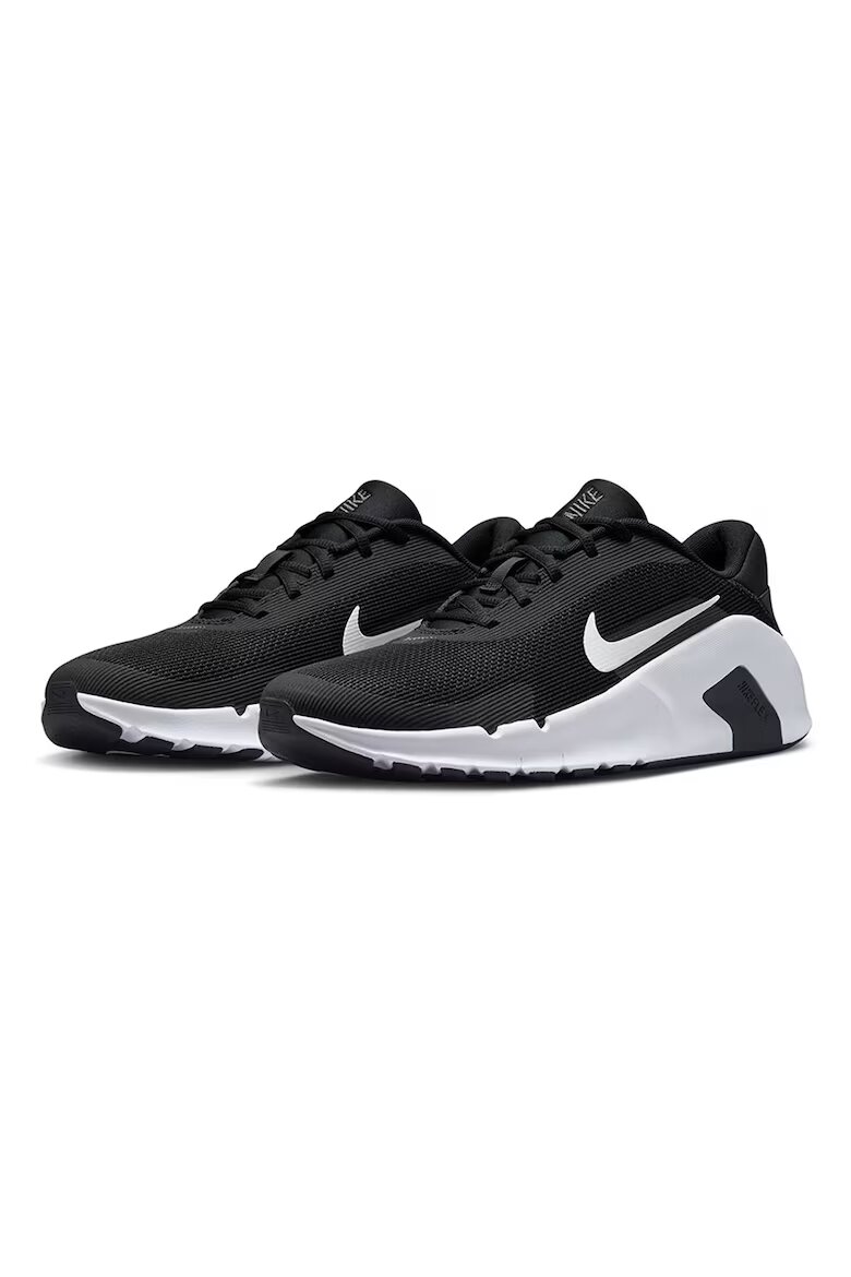 Nike Спортни обувки Flex Train за фитнес и бягане Бял/Черен/Сив
