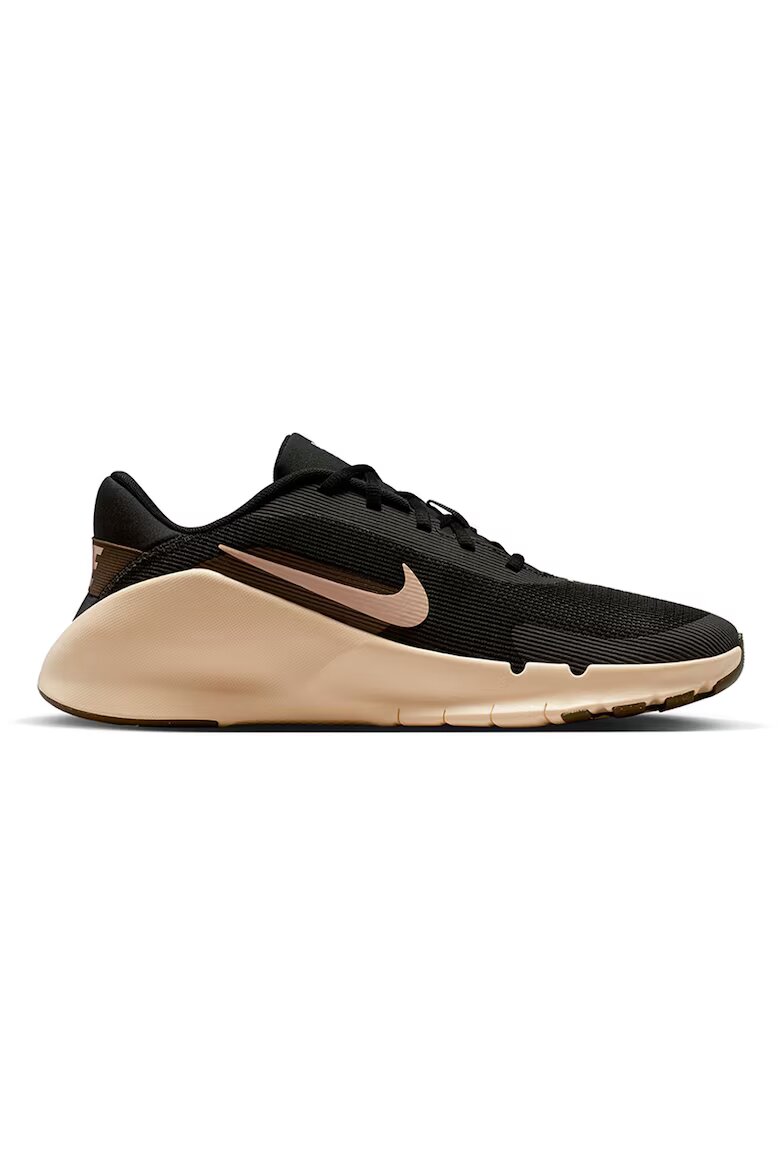 Nike Спортни обувки Flex Train за фитнес и бягане Черен/Светло бежово