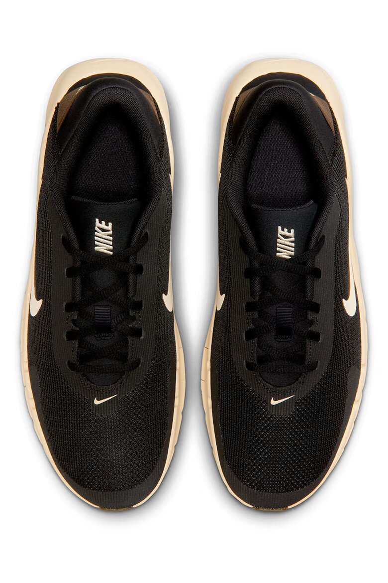 Nike Спортни обувки Flex Train за фитнес и бягане Черен/Светло бежово