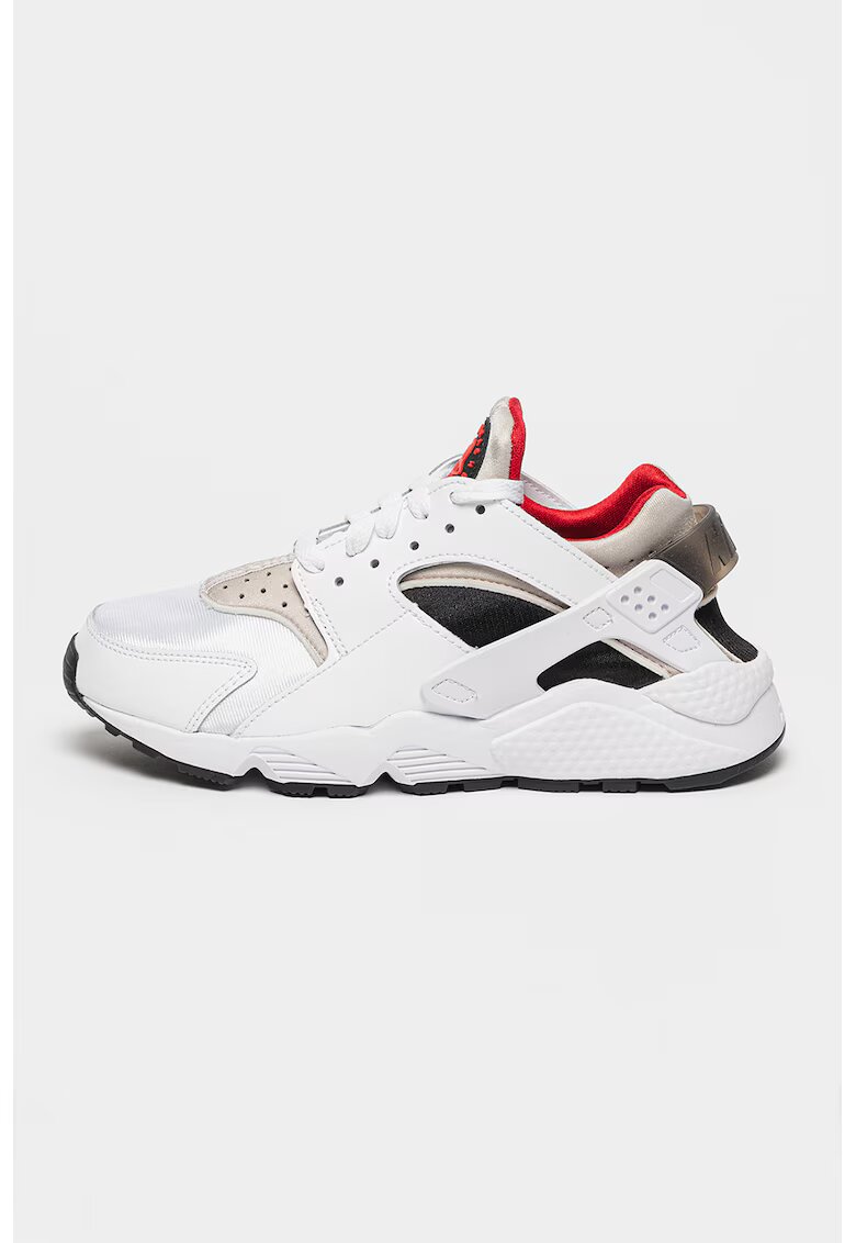 Nike Спортни обувки Huarache с кожа - Бял/Черен/Сив