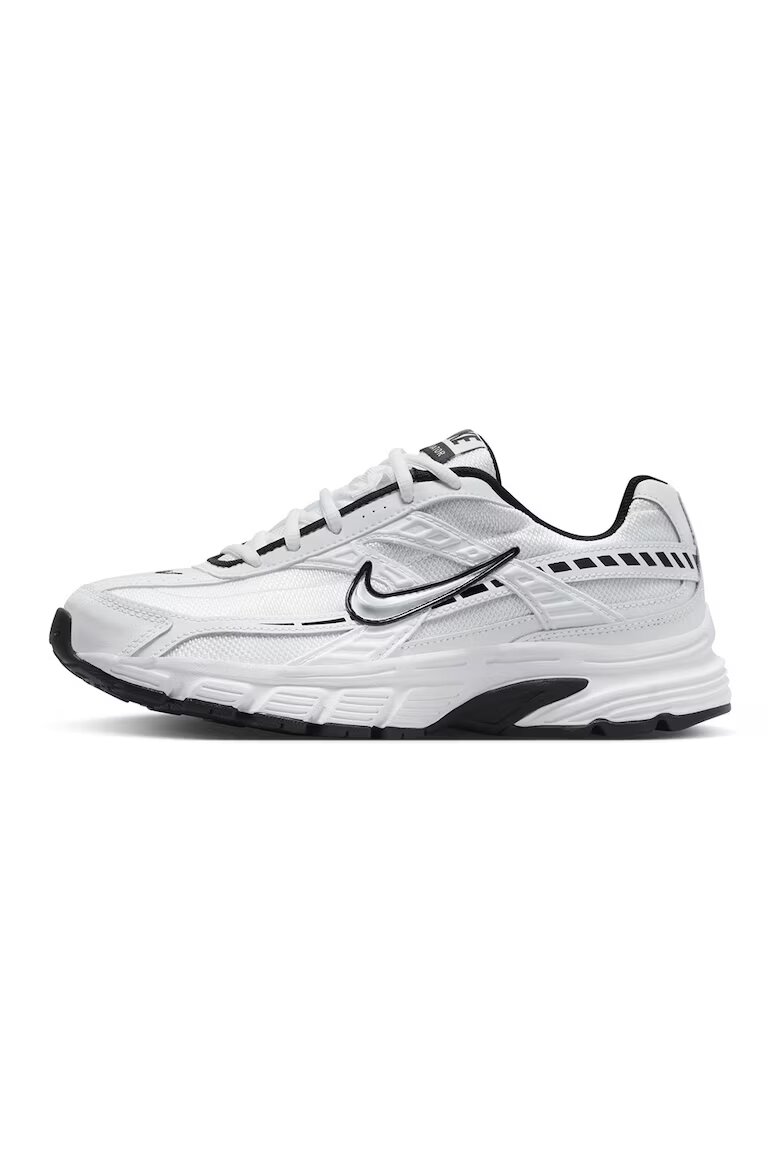 Nike Спортни обувки Initiator с кожа Бял/Черен