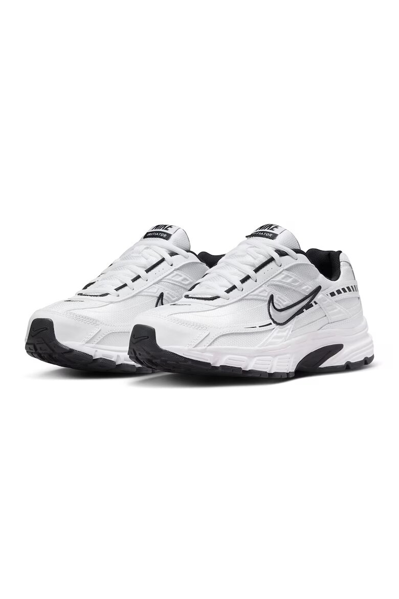 Nike Спортни обувки Initiator с кожа Бял/Черен