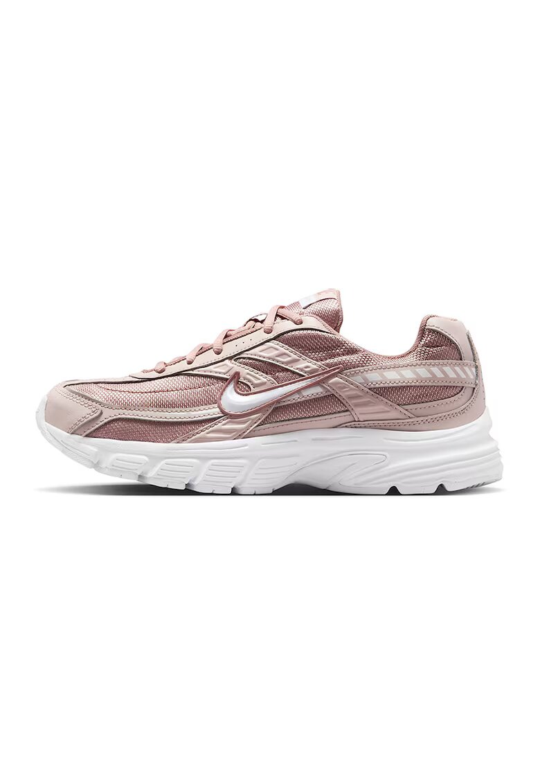 Nike Спортни обувки Initiator с кожа и мрежа - Прашно розово/Светло бежово