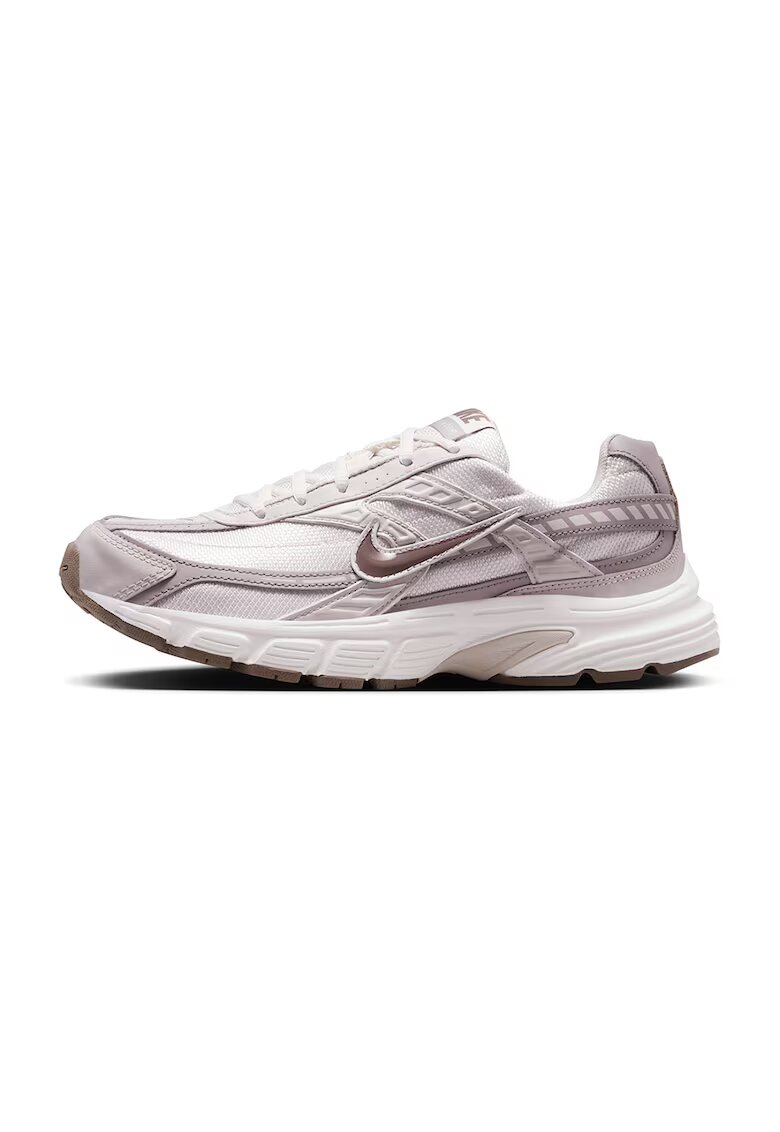 Nike Спортни обувки Initiator с мрежести зони и кожа - Коняк кафяв/Мръснобял/Светло бежово