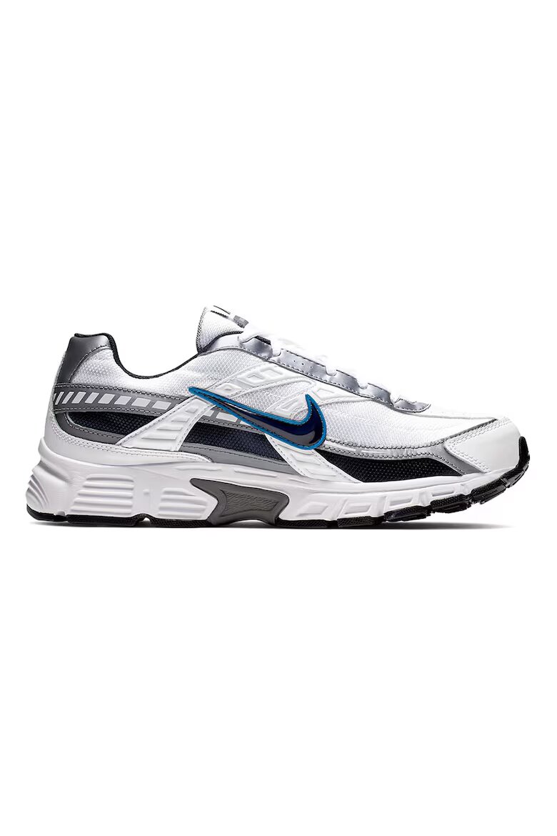 Nike Спортни обувки Initiator с текстил Бял/Черен/Сребрист