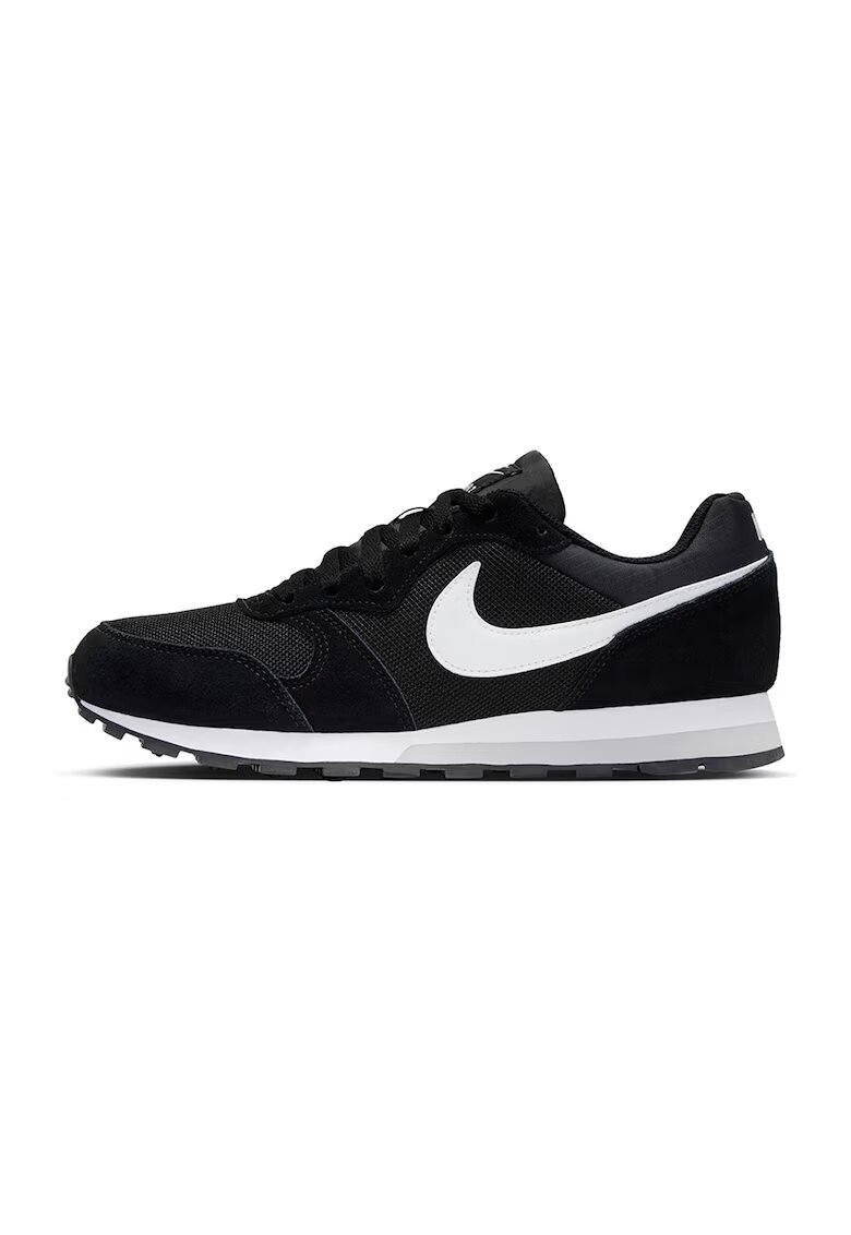 Nike Спортни обувки MD Runner 2 с велурени елементи - Бял - Черен 474186