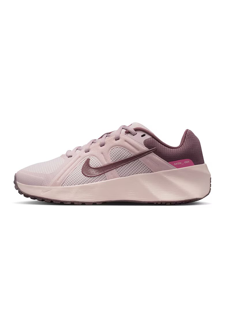 Nike Спортни обувки Metro Tek с лого - Бледовиолетов